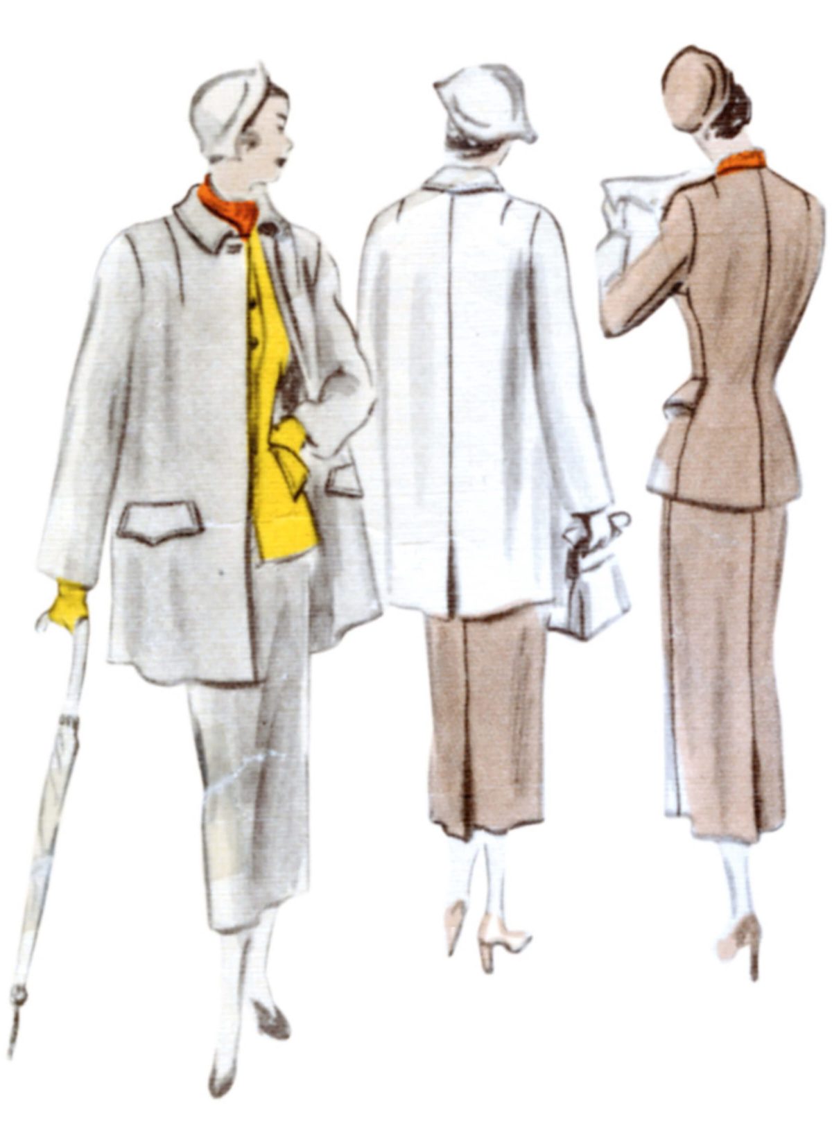 Vogue Patterns V1932 Misses' Vintage Suit and Coat