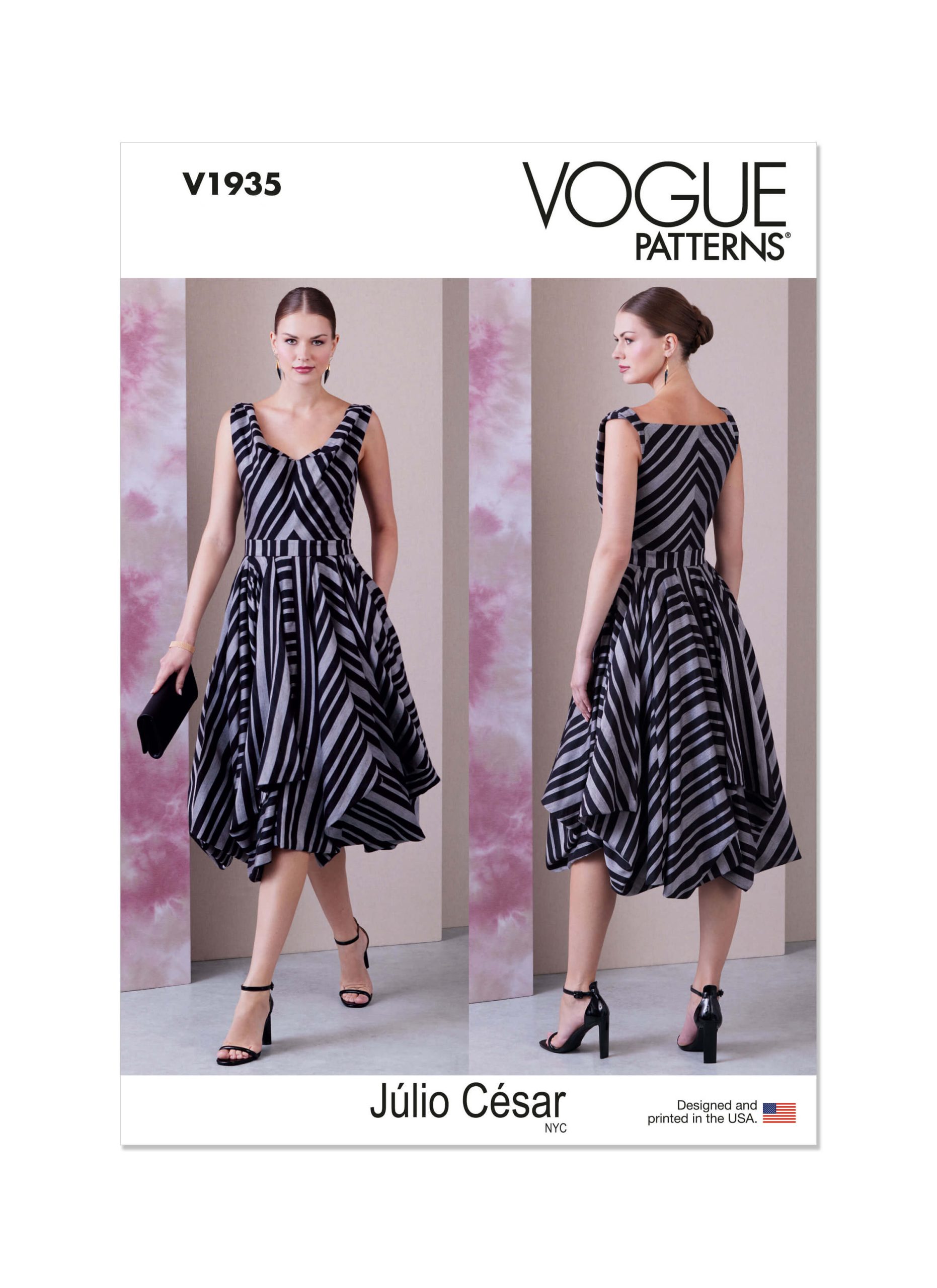 Vogue Patterns V1935 Misses' Dress by Julio Cesar - Sewdirect