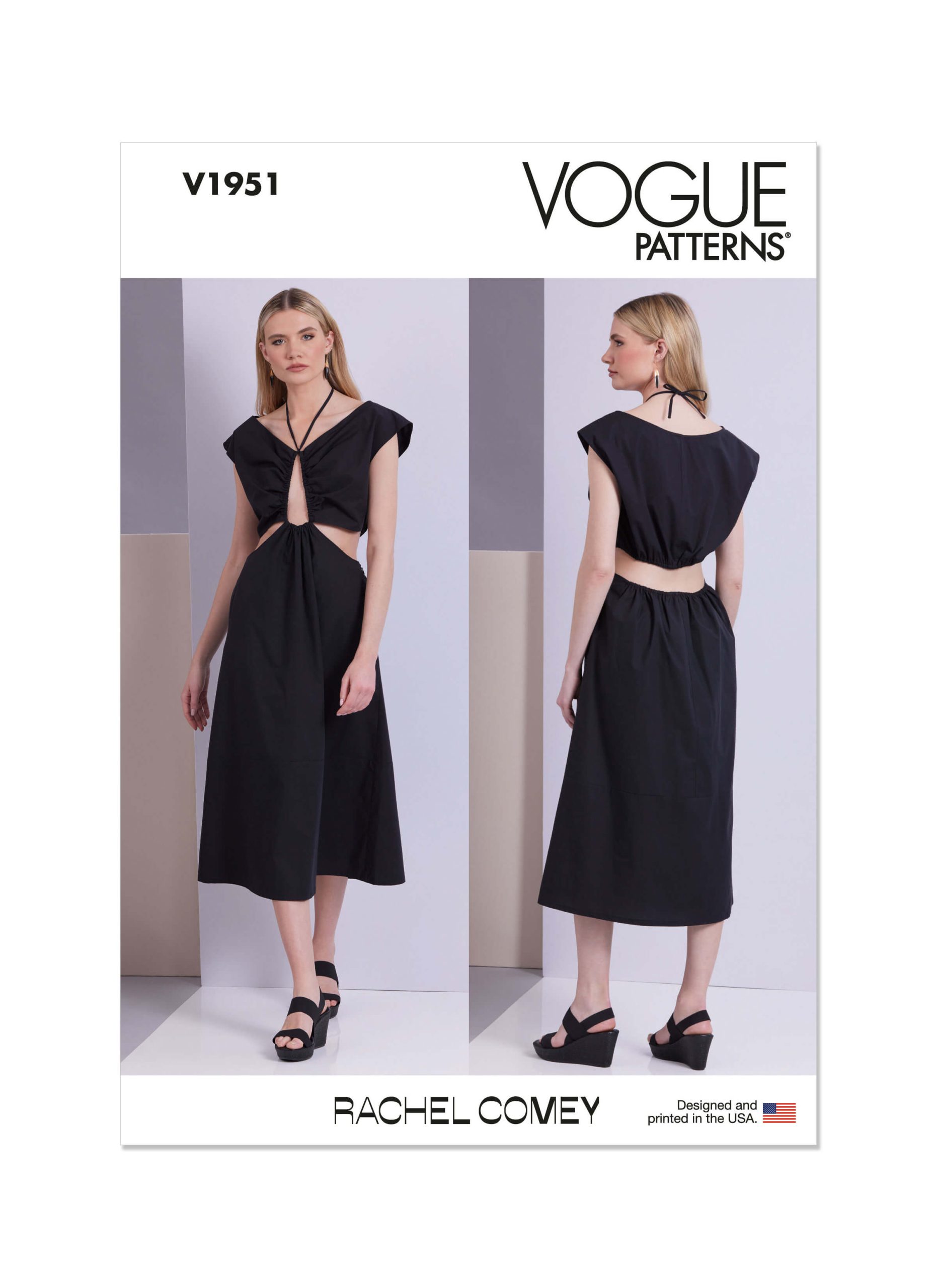 Vogue Patterns V1951 Misses’ Dress by Rachel Comey