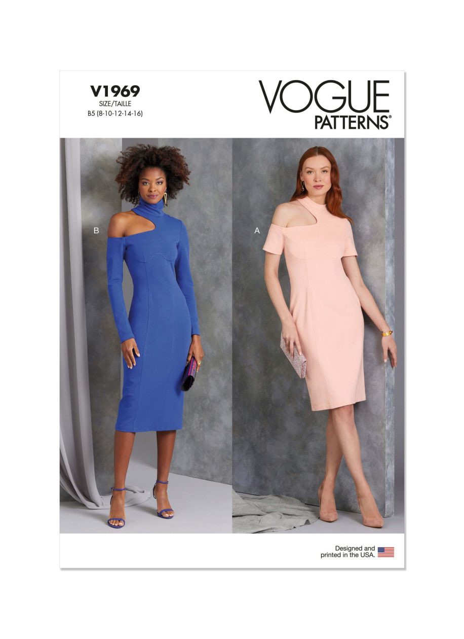 Vogue Patterns V1969 Misses' Knit Dresses