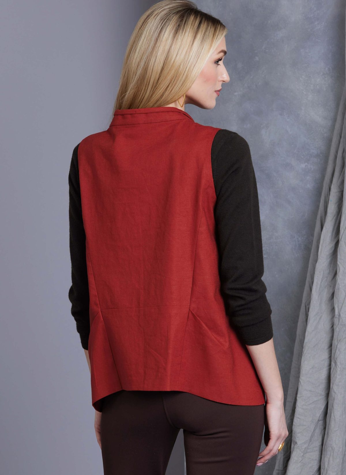 Vogue Patterns V1970 Misses' Waistcoat and Jacket by Marcy Tilton