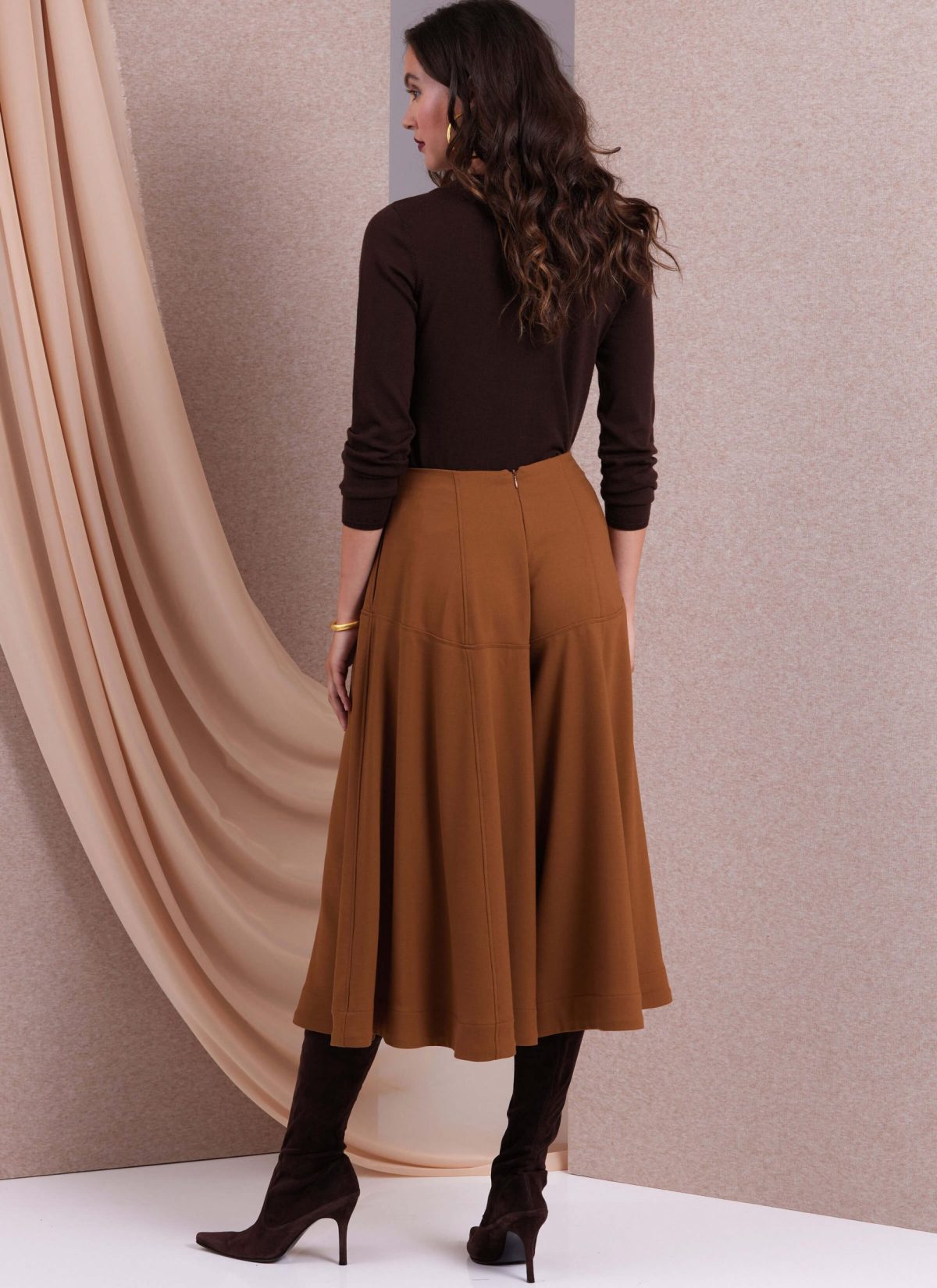 Vogue Patterns V1987 Misses' Skirt and Culottes