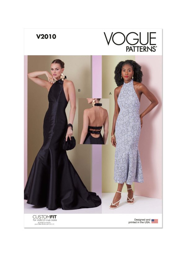 Vogue Patterns V2010 Misses' Dress in Two Lengths