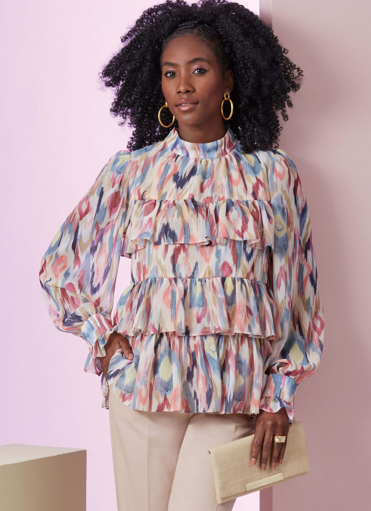 Vogue Patterns V2011 Misses' Top with Sleeve Variations