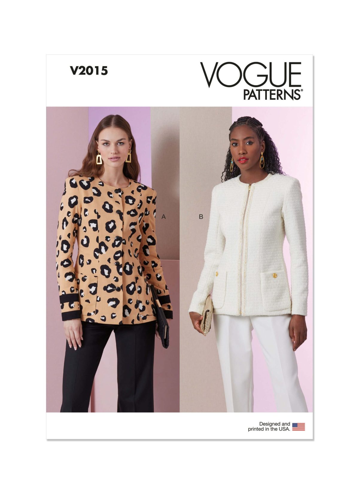 Vogue Patterns V2015 Misses' Jackets - Sewdirect