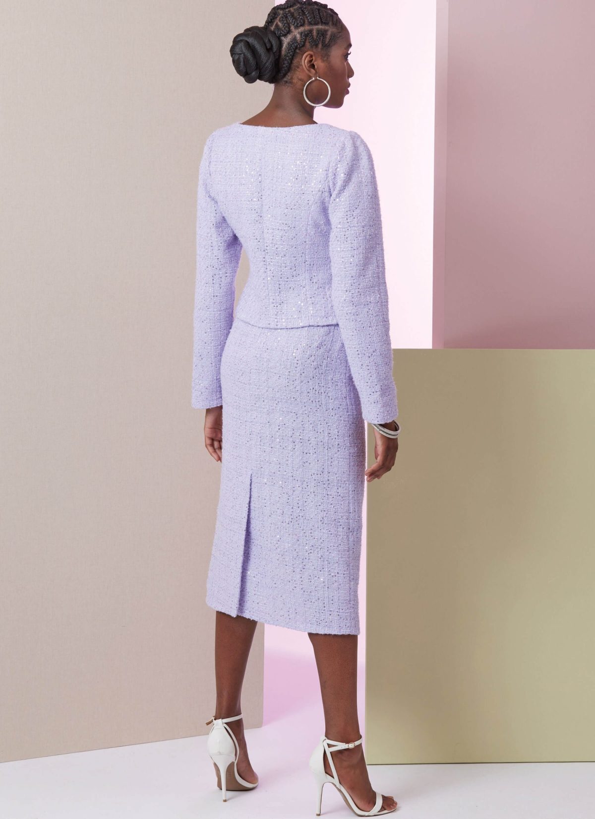 Vogue Patterns V2017 Misses' Jacket in Two Lengths, Skirt and Trousers