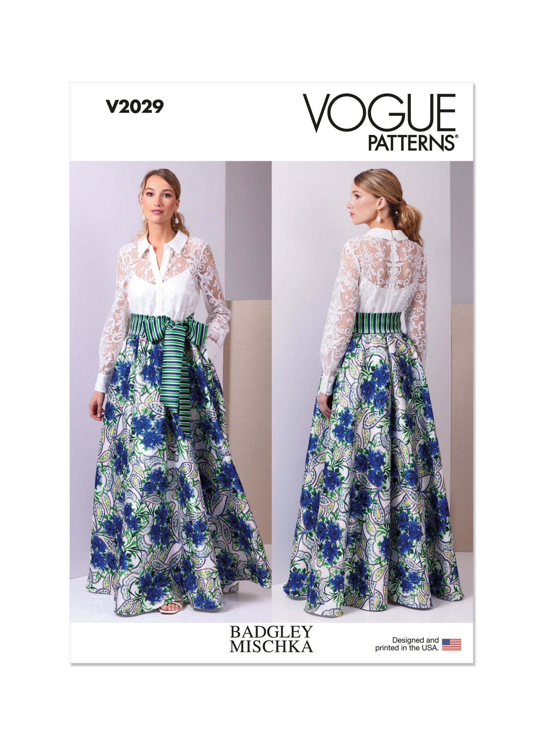 Vogue Patterns V2029 Misses' Dress by Badgley Mischka