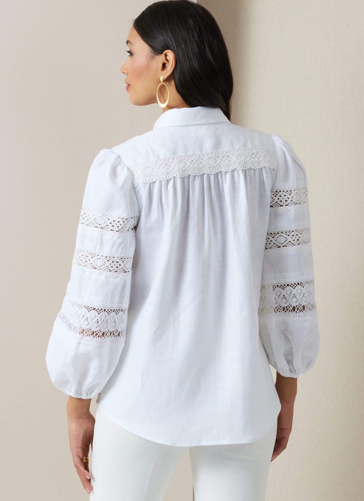 最終値下げ！ENFOLDＷＡＶＥ　ＳＨＩＲＲＩＮＧ　ＢＬＯＵＳＥ ENFOLD WAVE SHIRRING BLOUSE