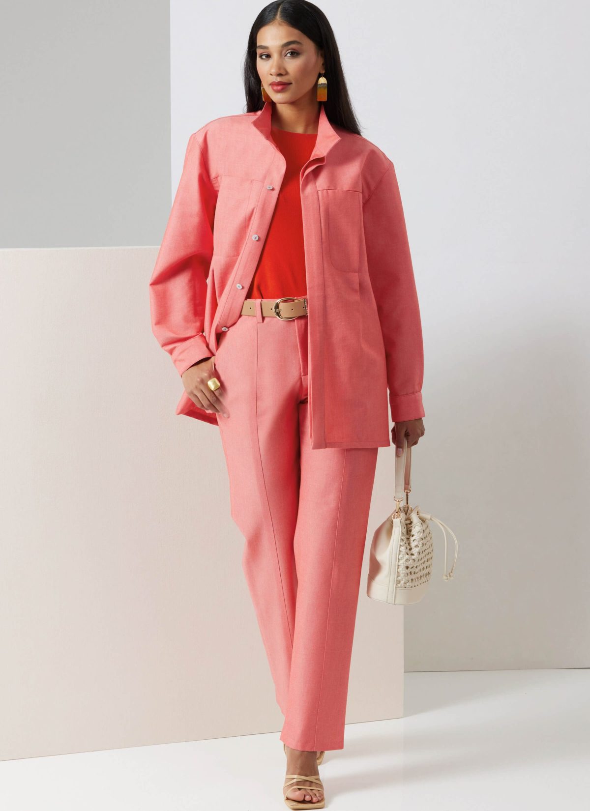 Vogue Patterns V2039 Unisex Shirt and Trousers