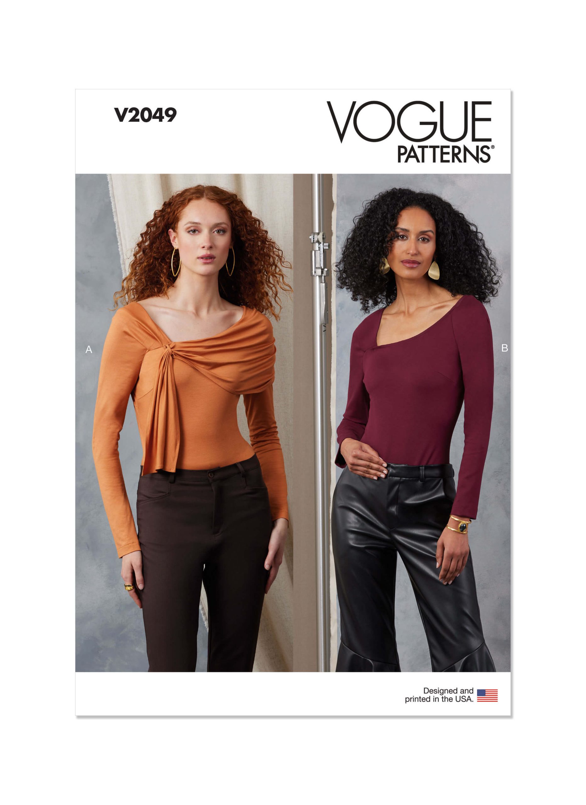 Vogue Sewing Pattern V2049 Misses’ Bodysuits