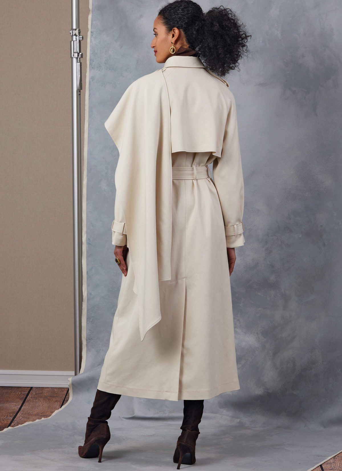 Vogue Sewing Pattern V2055 Misses' Trench Coats and Belt - Sewdirect