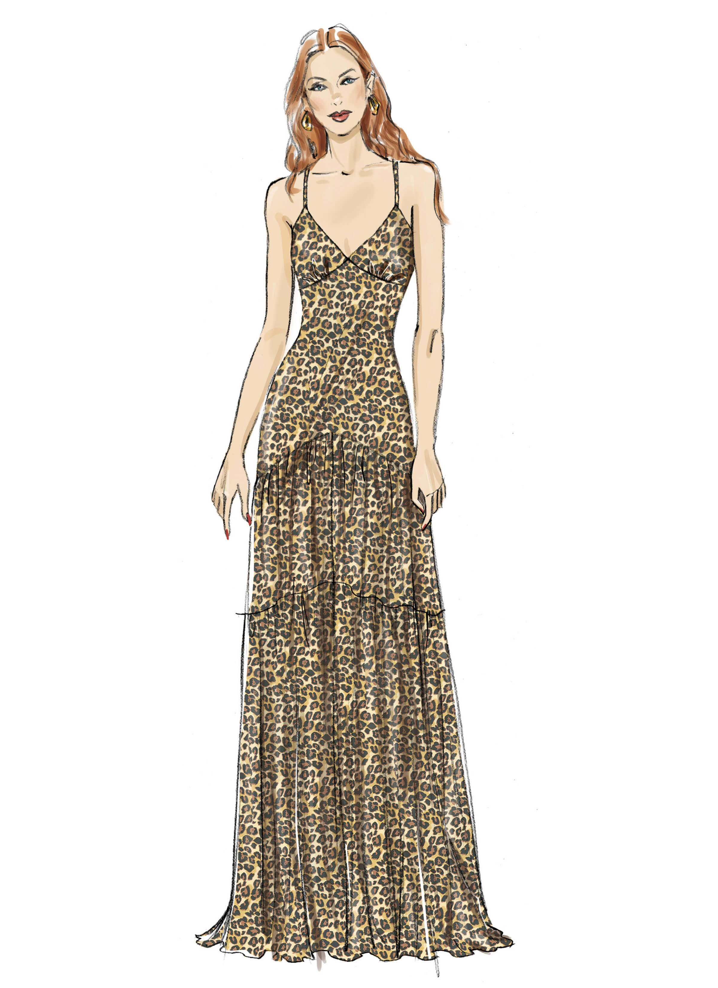 Vogue Patterns Sewing Pattern V2139 Misses' Lingerie Dress