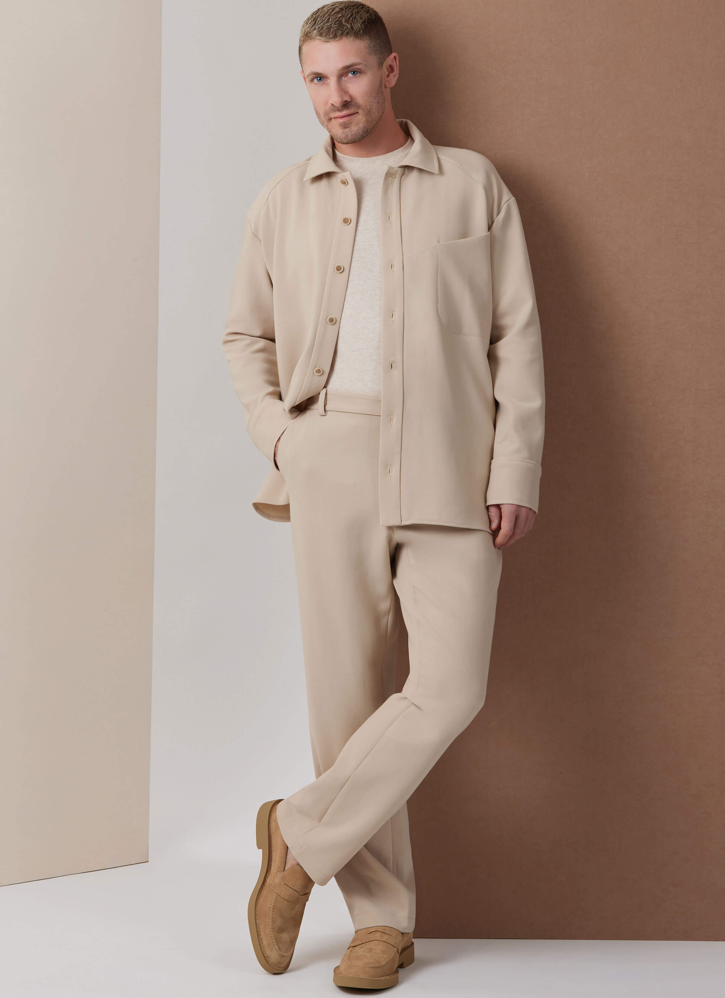 Vogue Patterns Sewing Pattern V2142 Men's Shirt and Trousers