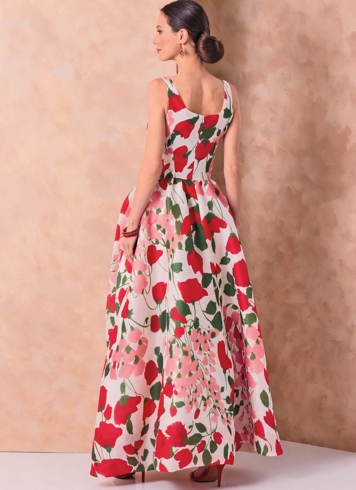 Vogue Patterns Sewing Pattern V2155 Misses' High-Low Evening Gown