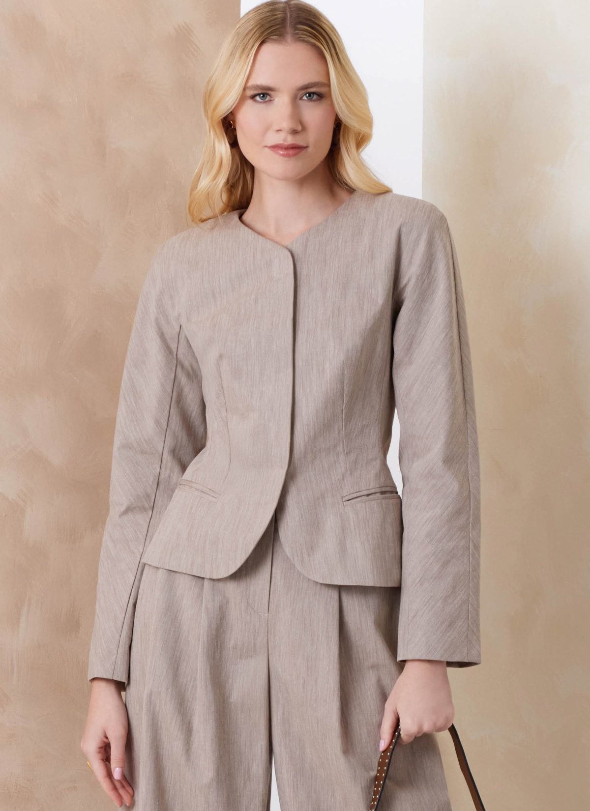 Vogue Patterns Sewing Pattern V2166 Misses' Jacket and Trousers