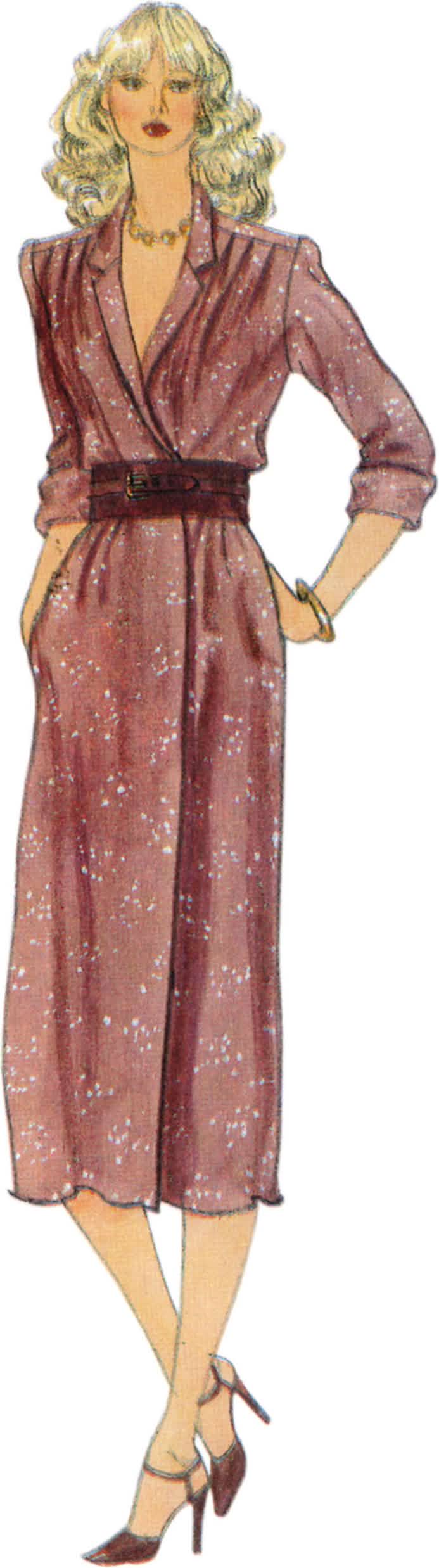 Vogue Patterns Sewing Pattern V2171 Misses' Vintage Dress, Top and Skirt