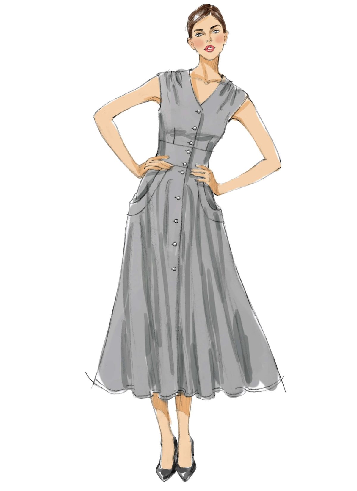 Vogue Patterns V8577 Misses' Dress