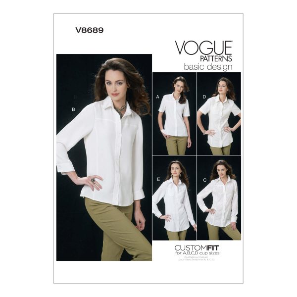 Vogue Patterns V8689 Misses' Shirt
