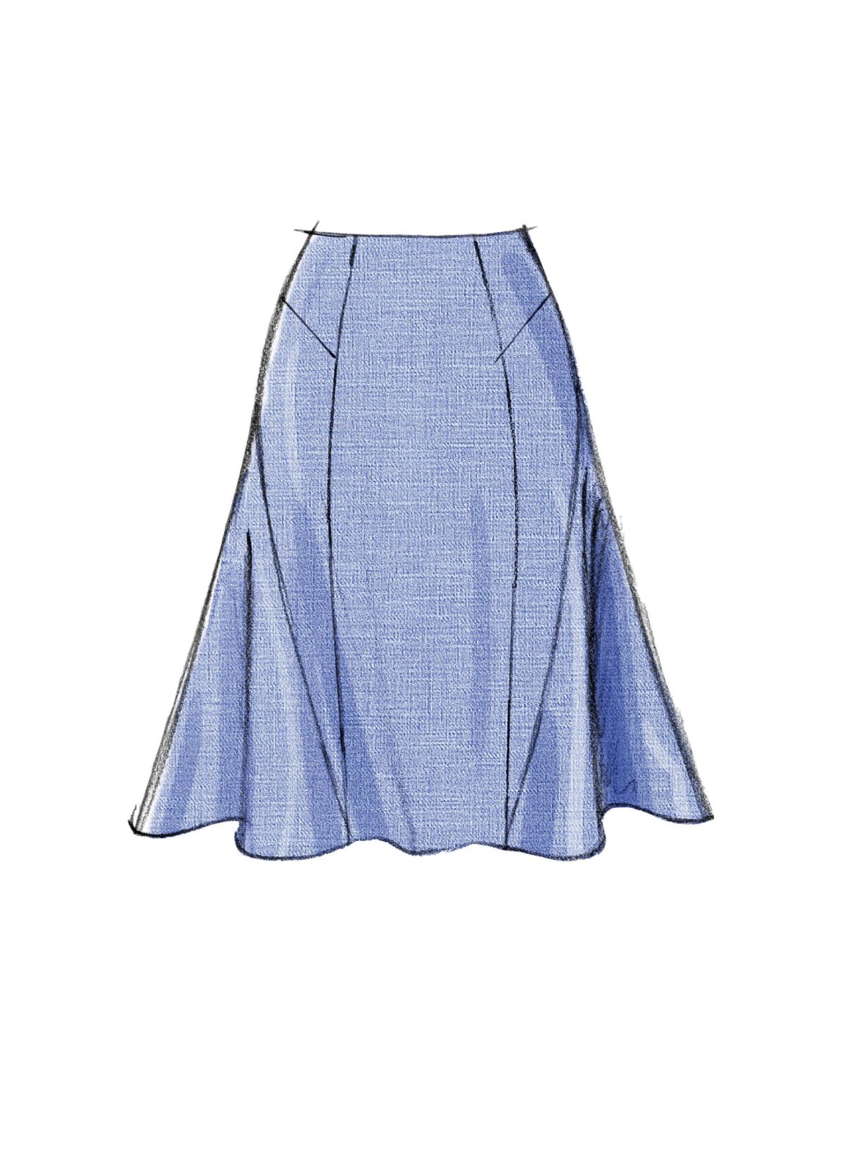 Vogue Patterns V8750 Misses' Skirt