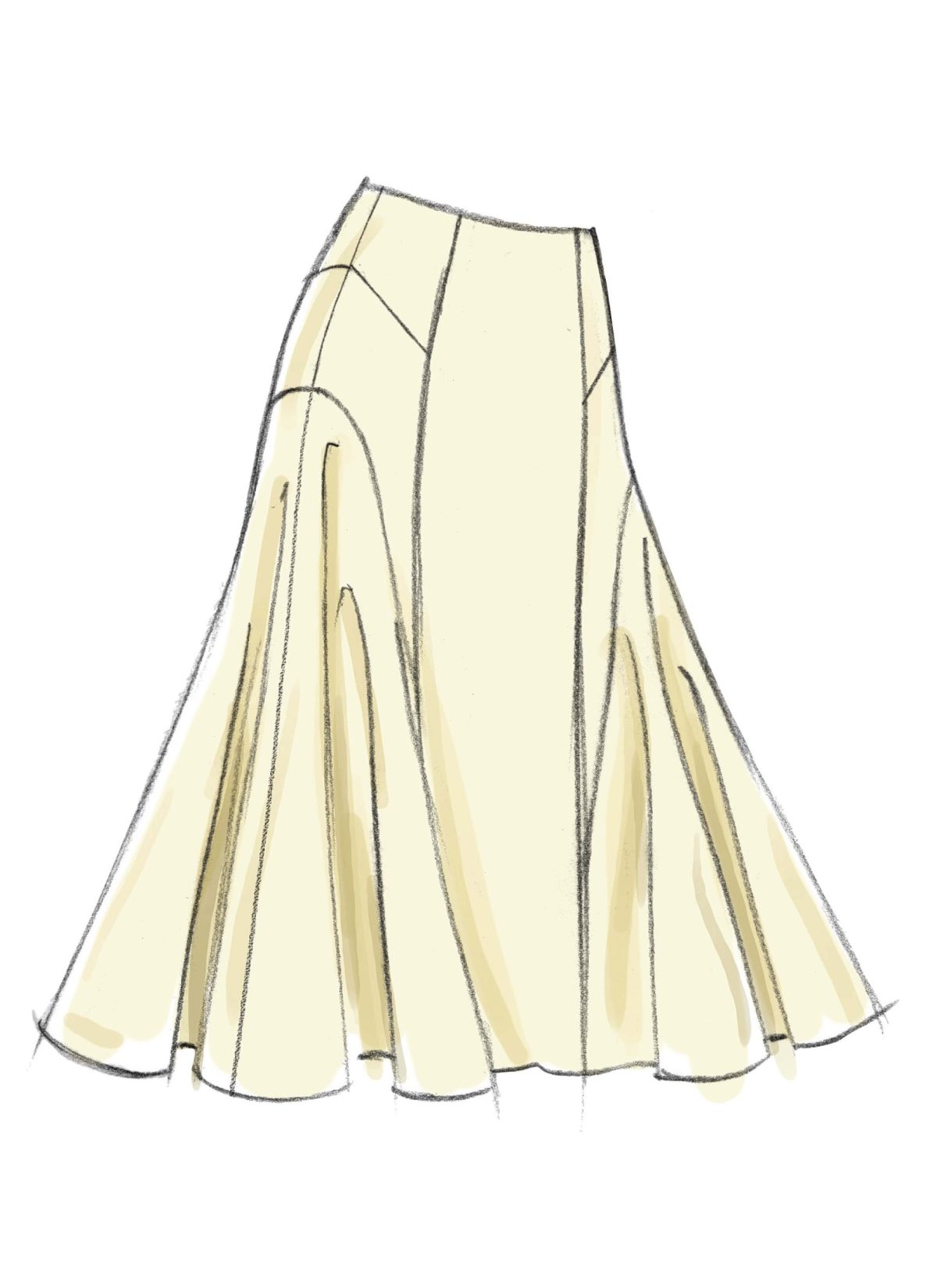 Vogue Patterns V8750 Misses' Skirt