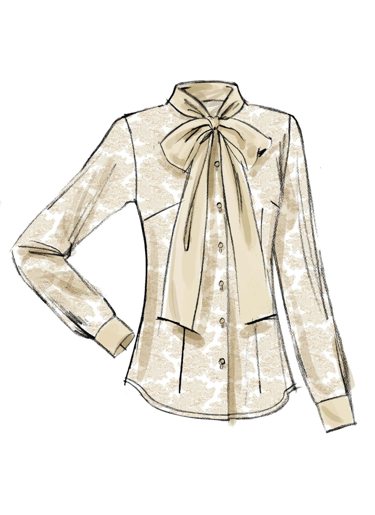 Vogue Patterns V8772 Misses' Blouse