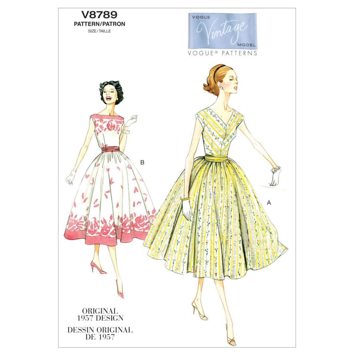 Vogue Patterns V8789 Misses'/Misses' Petite Dress and Cummerbund