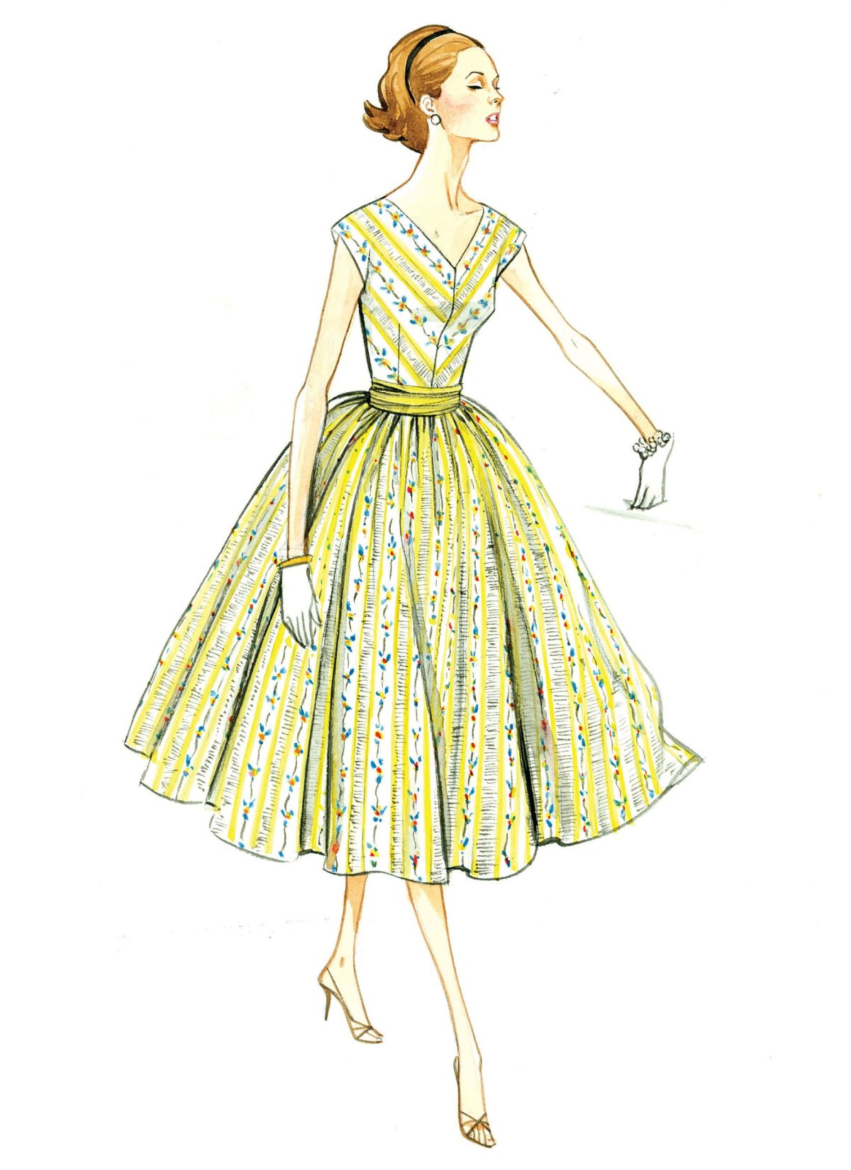 Vogue Patterns V8789 Misses'/Misses' Petite Dress and Cummerbund