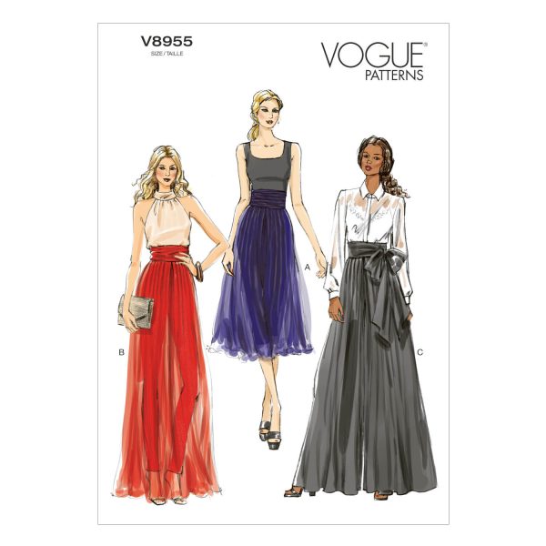 Vogue Patterns V8955 Misses' Pants