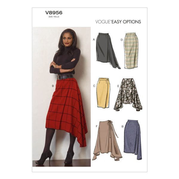 Vogue Patterns V8956 Misses' Skirt