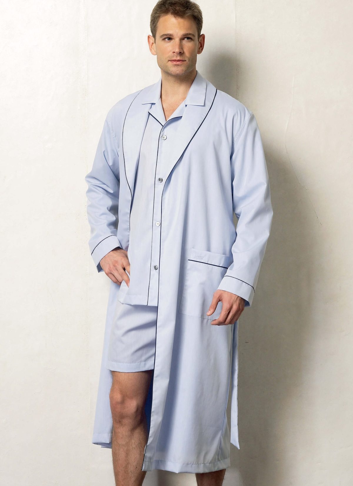 Vogue Patterns V8964 Men's Robe, Top, Shorts and Pants
