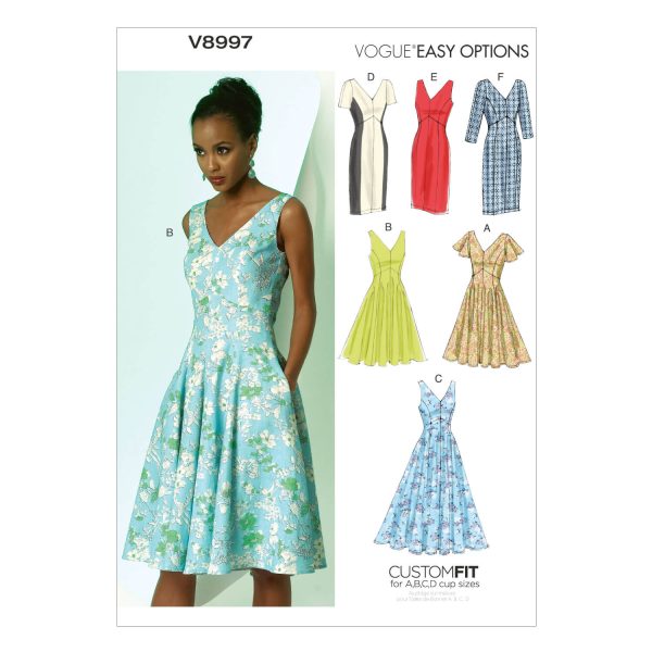 Vogue Patterns V8997 Misses' Dress