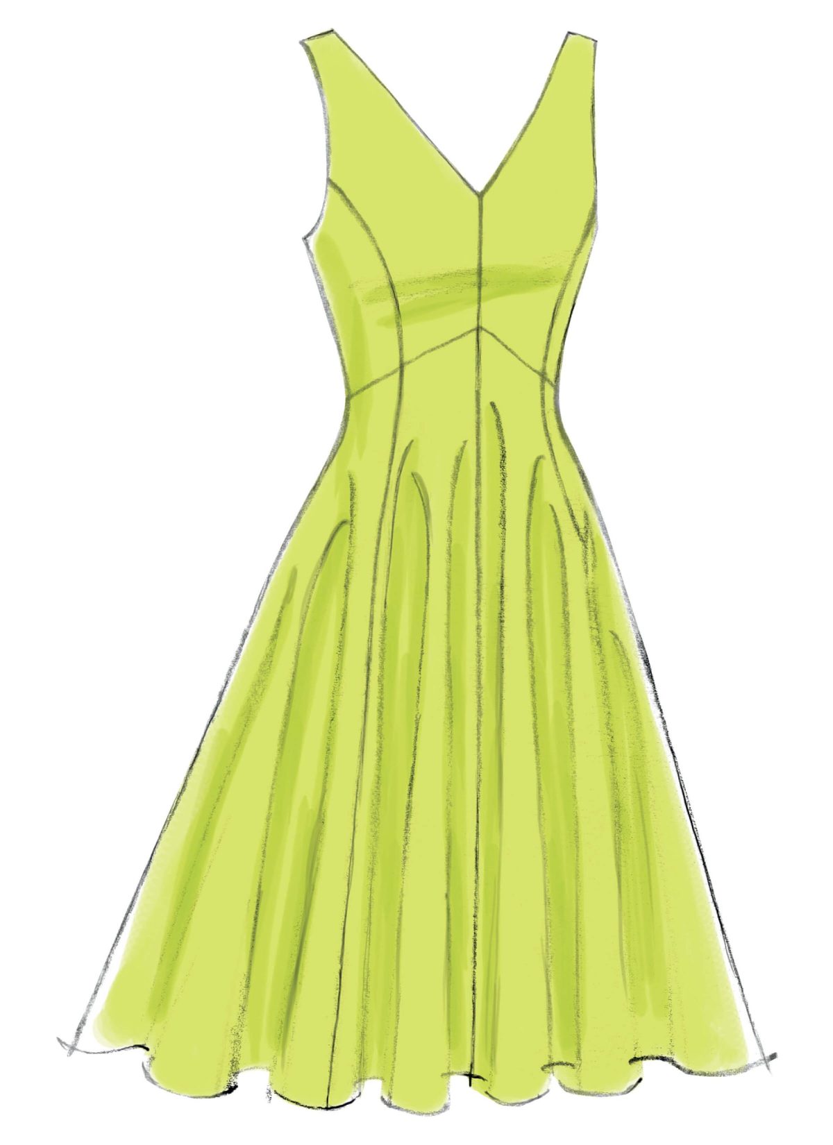 Vogue Patterns V8997 Misses' Dress