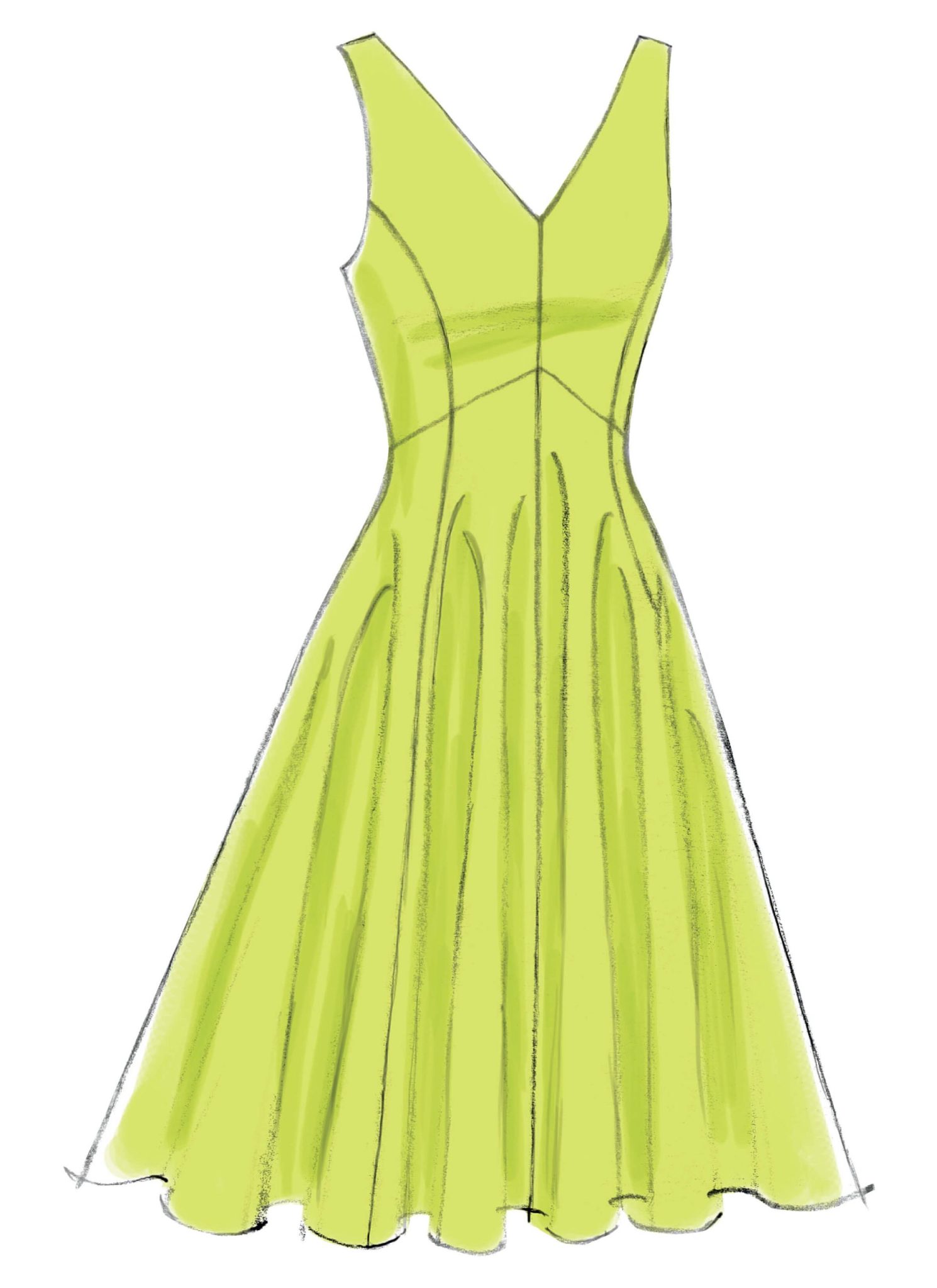 Vogue Patterns V8997 Misses’ Dress Sewdirect