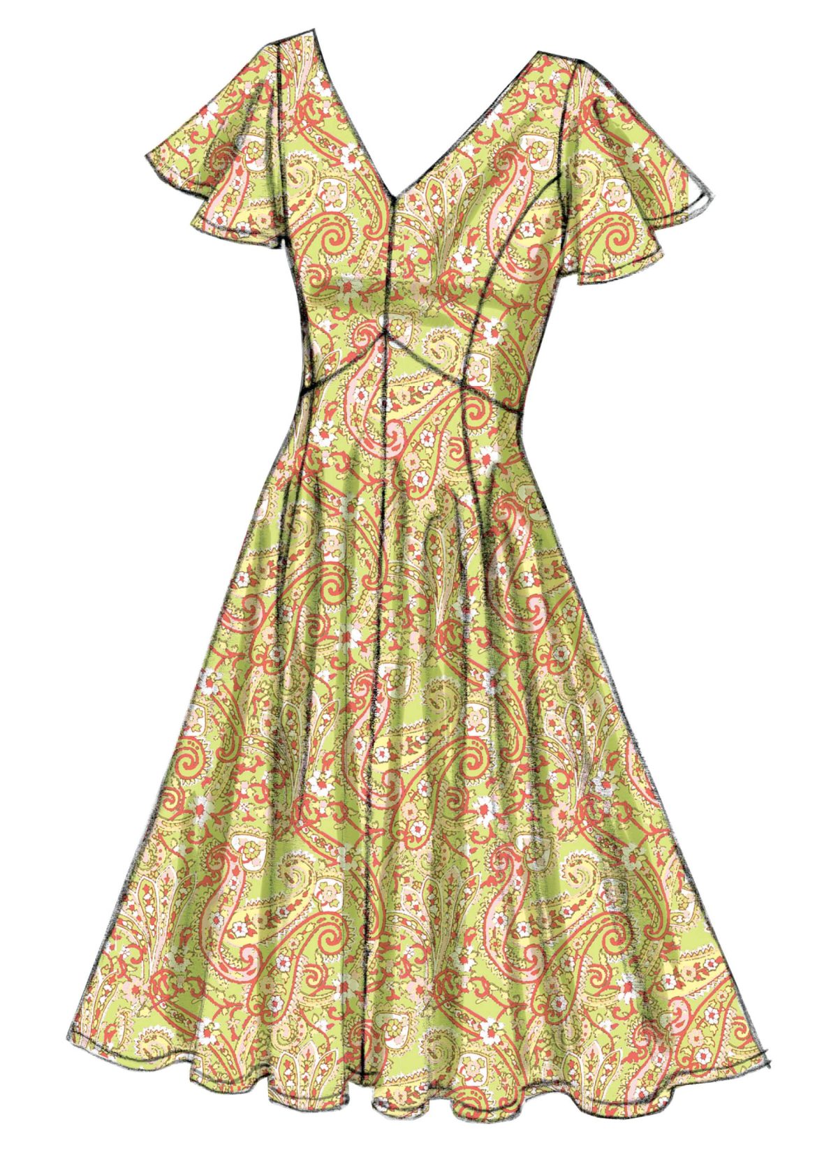 Vogue Patterns V8997 Misses' Dress