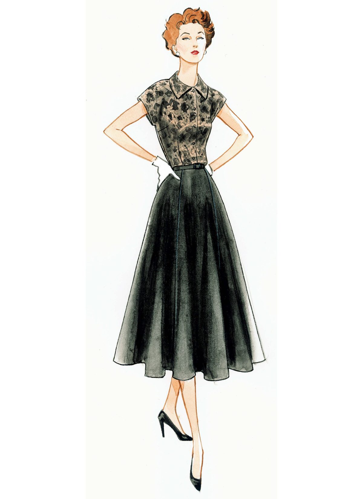 Vogue Patterns V9000 Misses' Dress and Belt