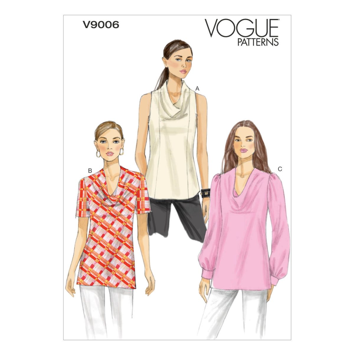 Vogue Patterns V9006 Misses' Top
