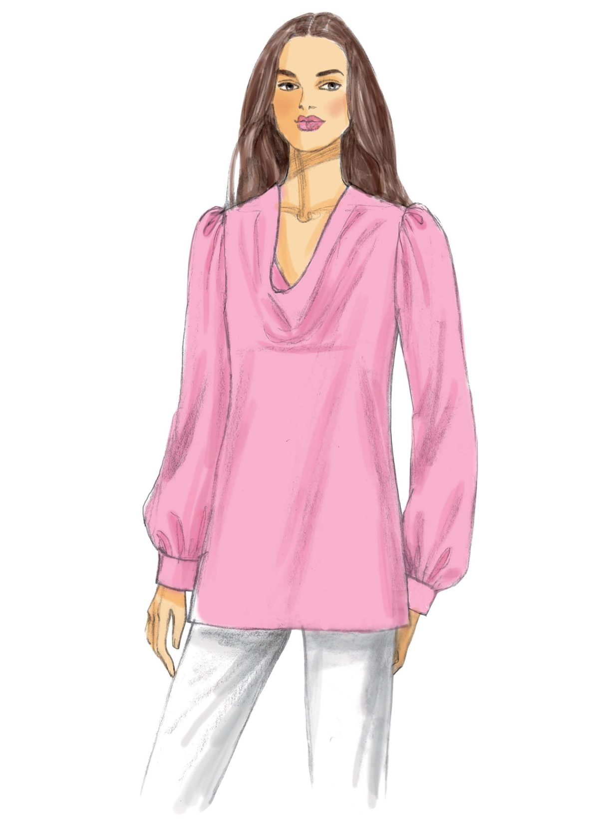 Vogue Patterns V9006 Misses' Top