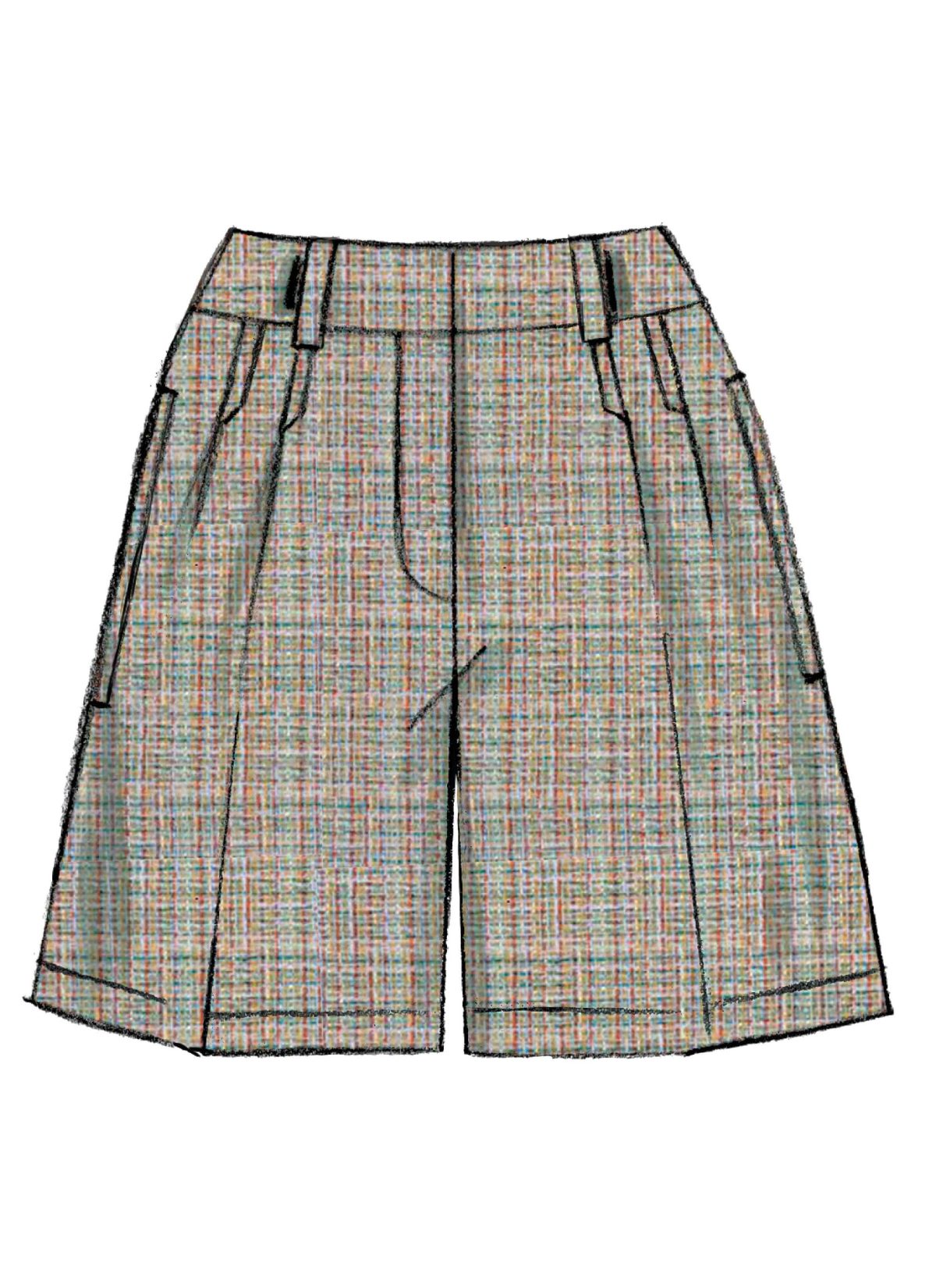 Vogue Patterns V9008 Misses' Shorts
