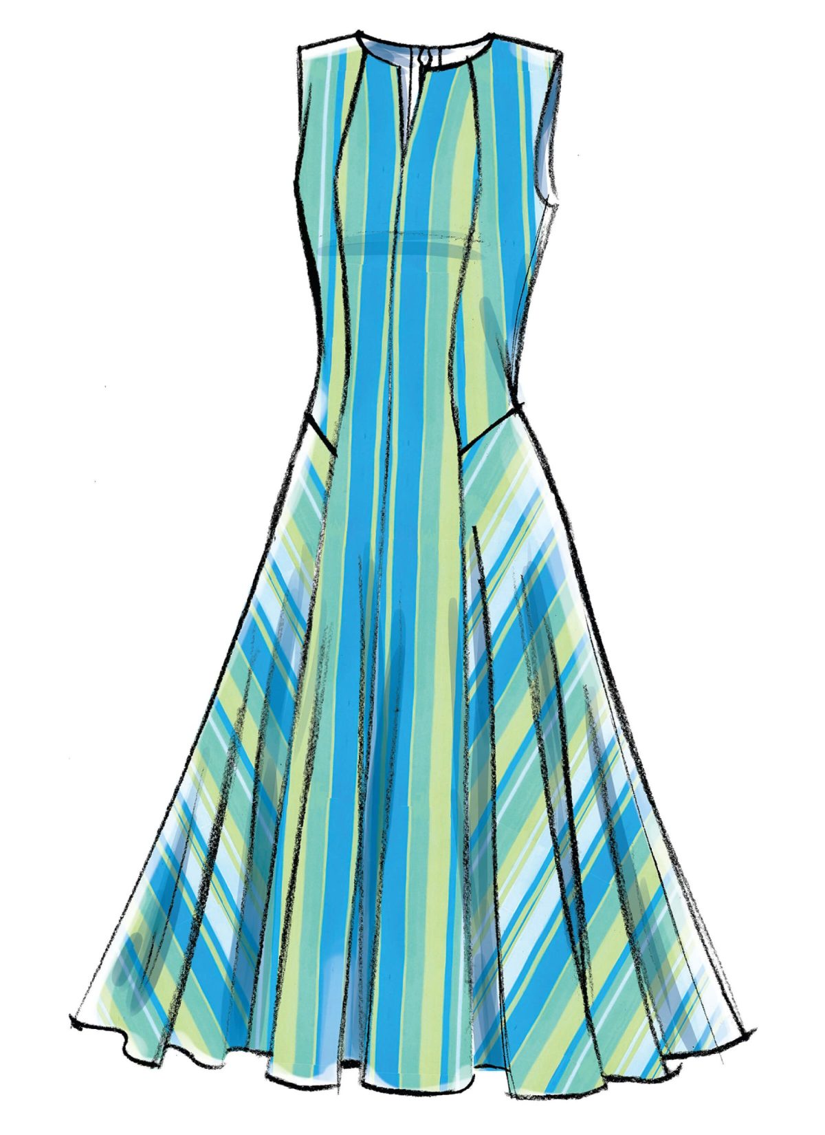 Vogue Patterns V9050 Misses'/Misses' Petite Dress