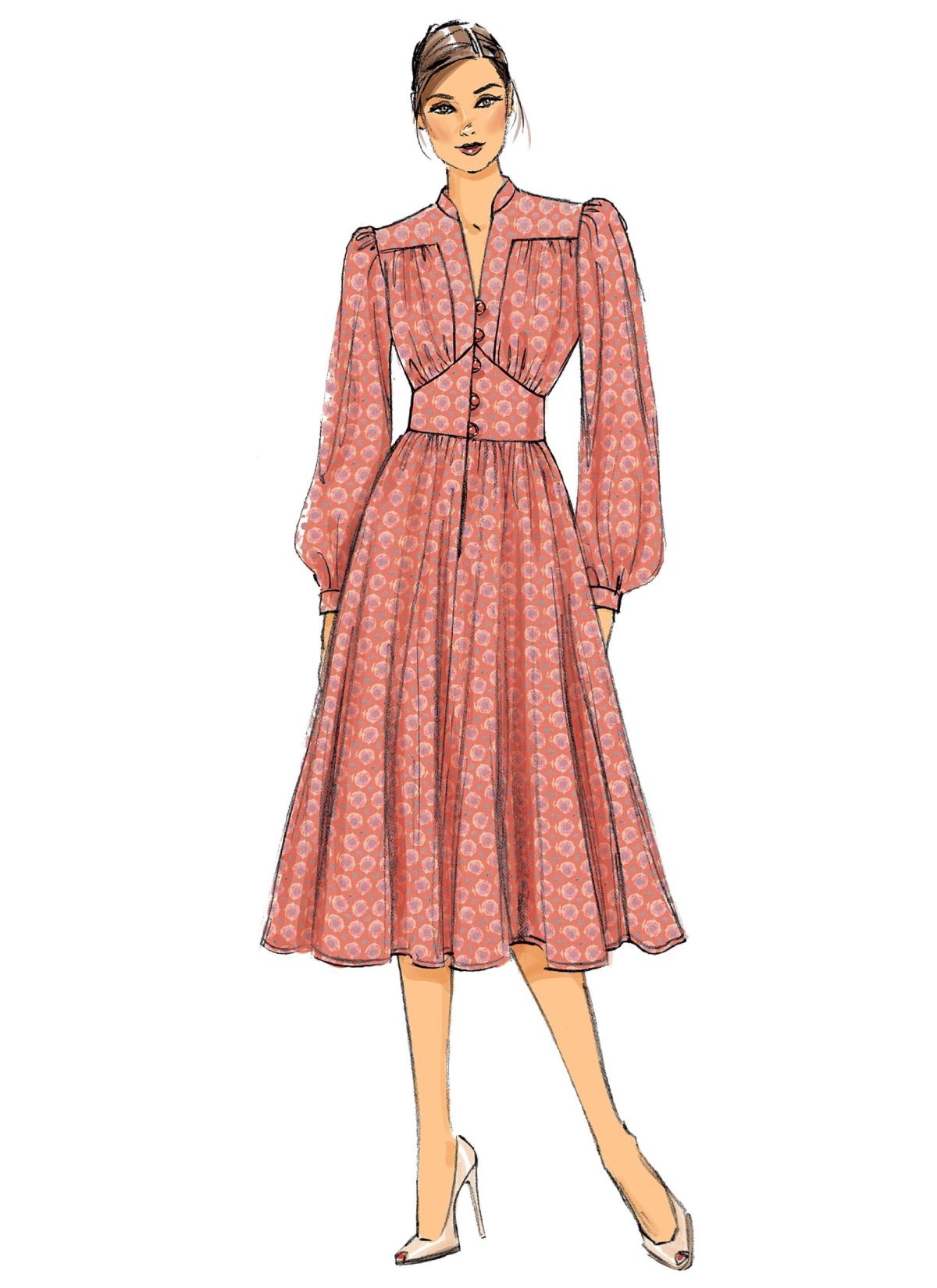 Vogue Patterns V9076 Misses' Dress