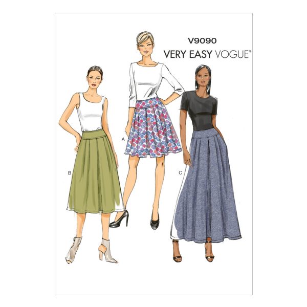 Vogue Patterns V9090 Misses' Skirt