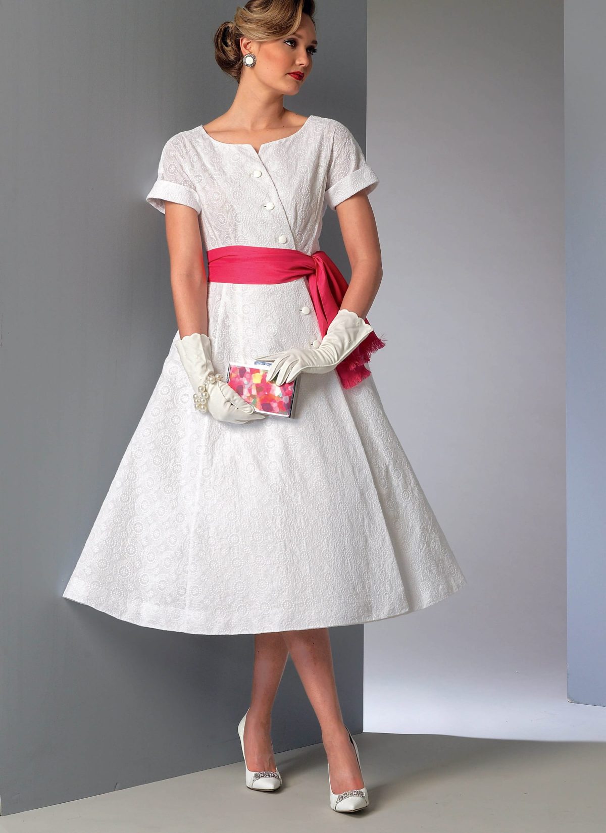 Vogue Patterns V9105 Misses' Dress and Sash