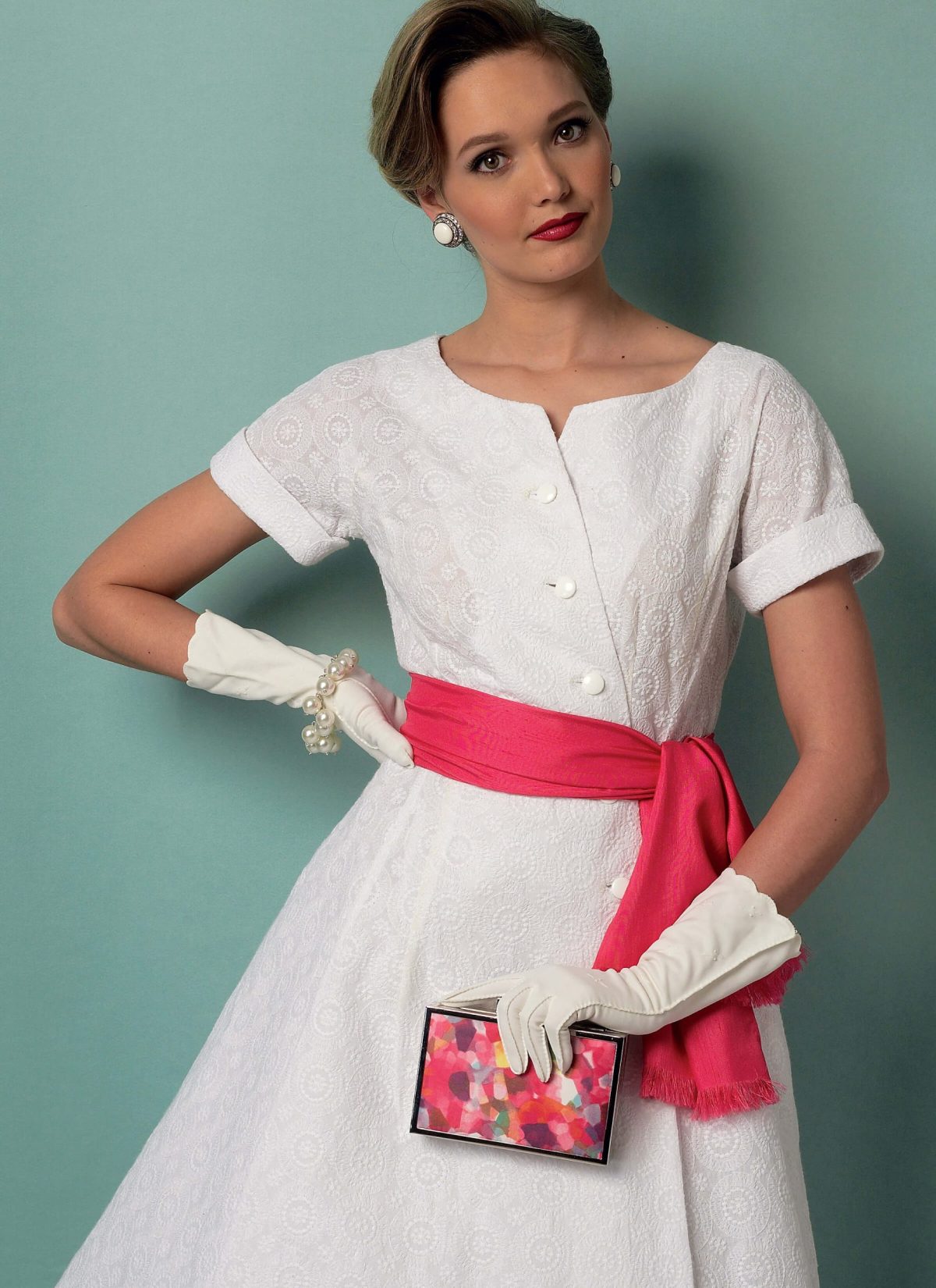 Vogue Patterns V9105 Misses' Dress and Sash