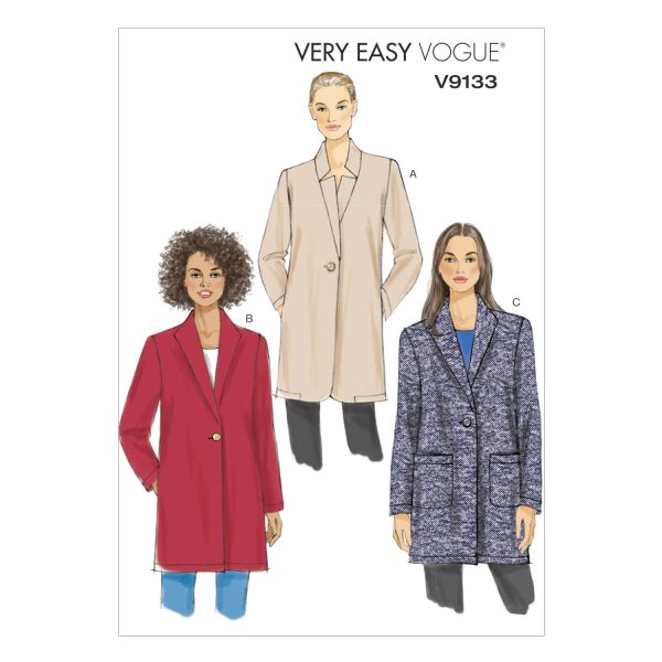 Vogue Patterns V9133 Misses' Jacket