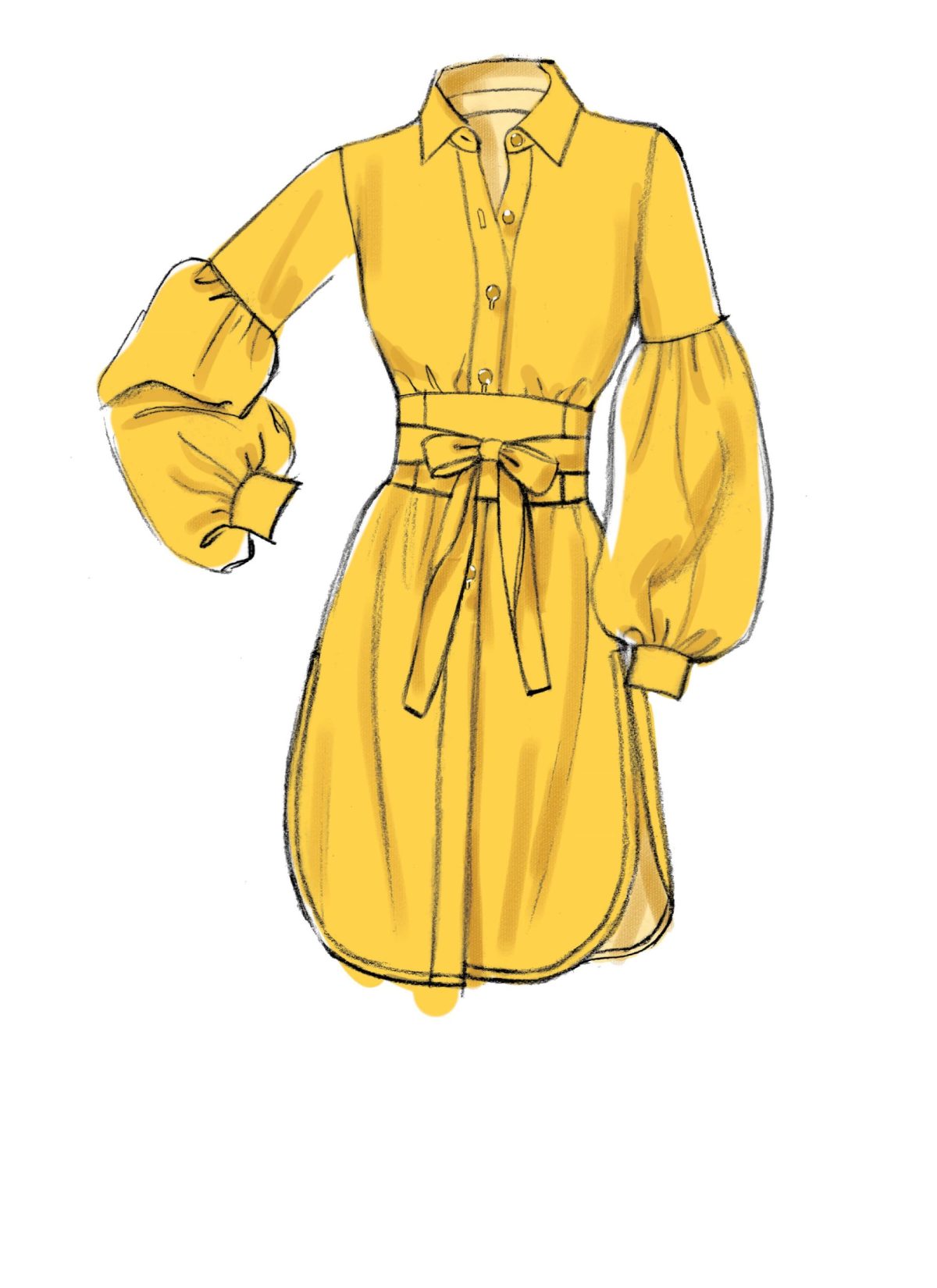 Vogue Patterns V9299 Misses' Top and Belt