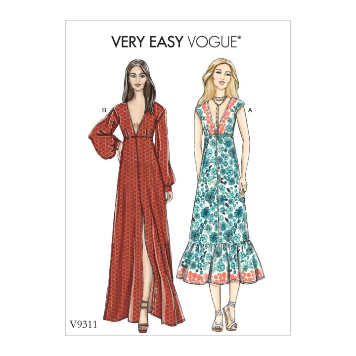 Vogue Pattern V9311 Misses’ Dress - Sewdirect