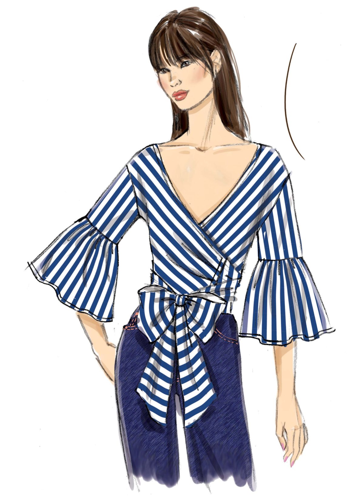 Vogue Patterns V9315 Misses' Top