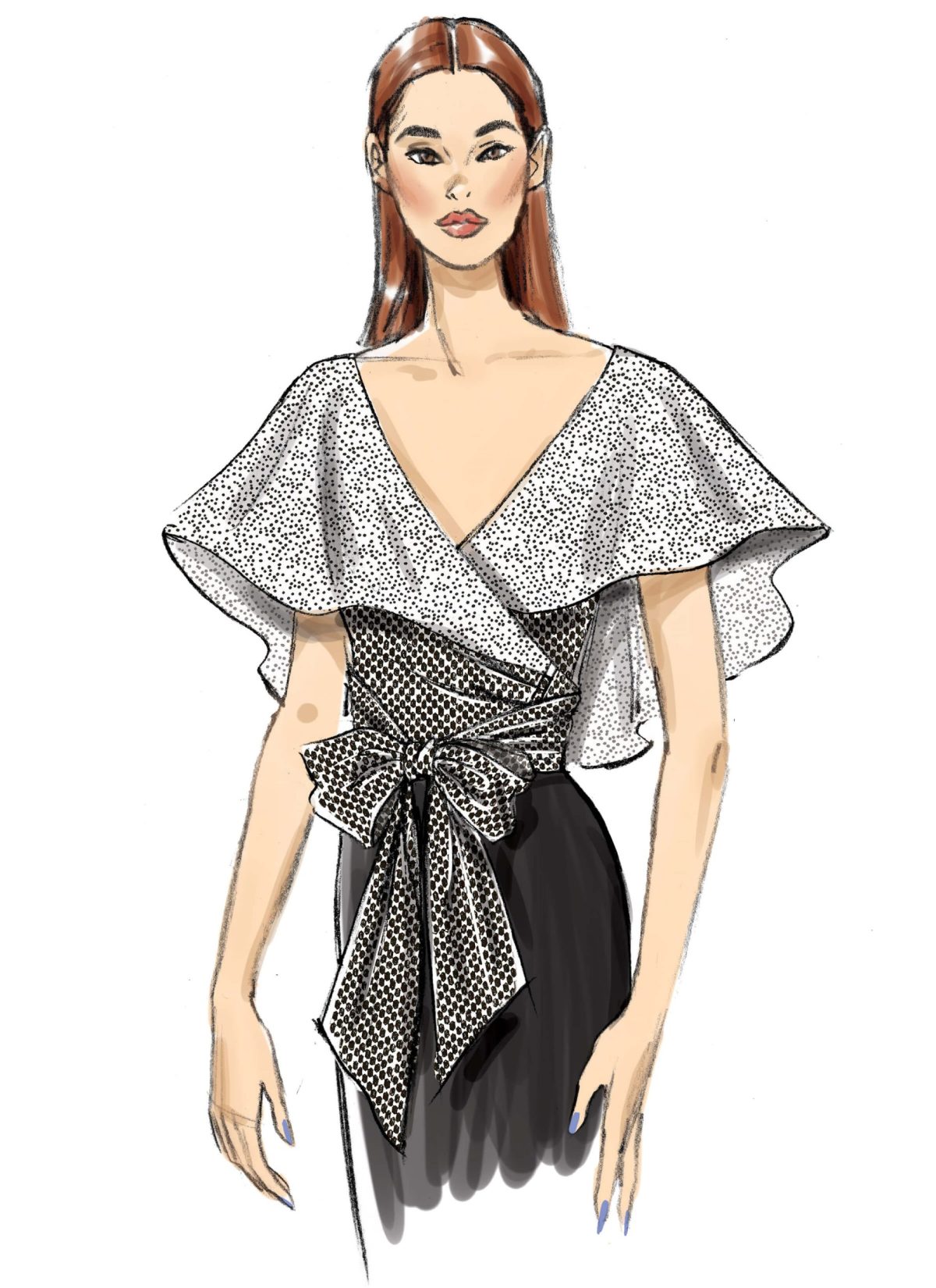 Vogue Patterns V9315 Misses' Top