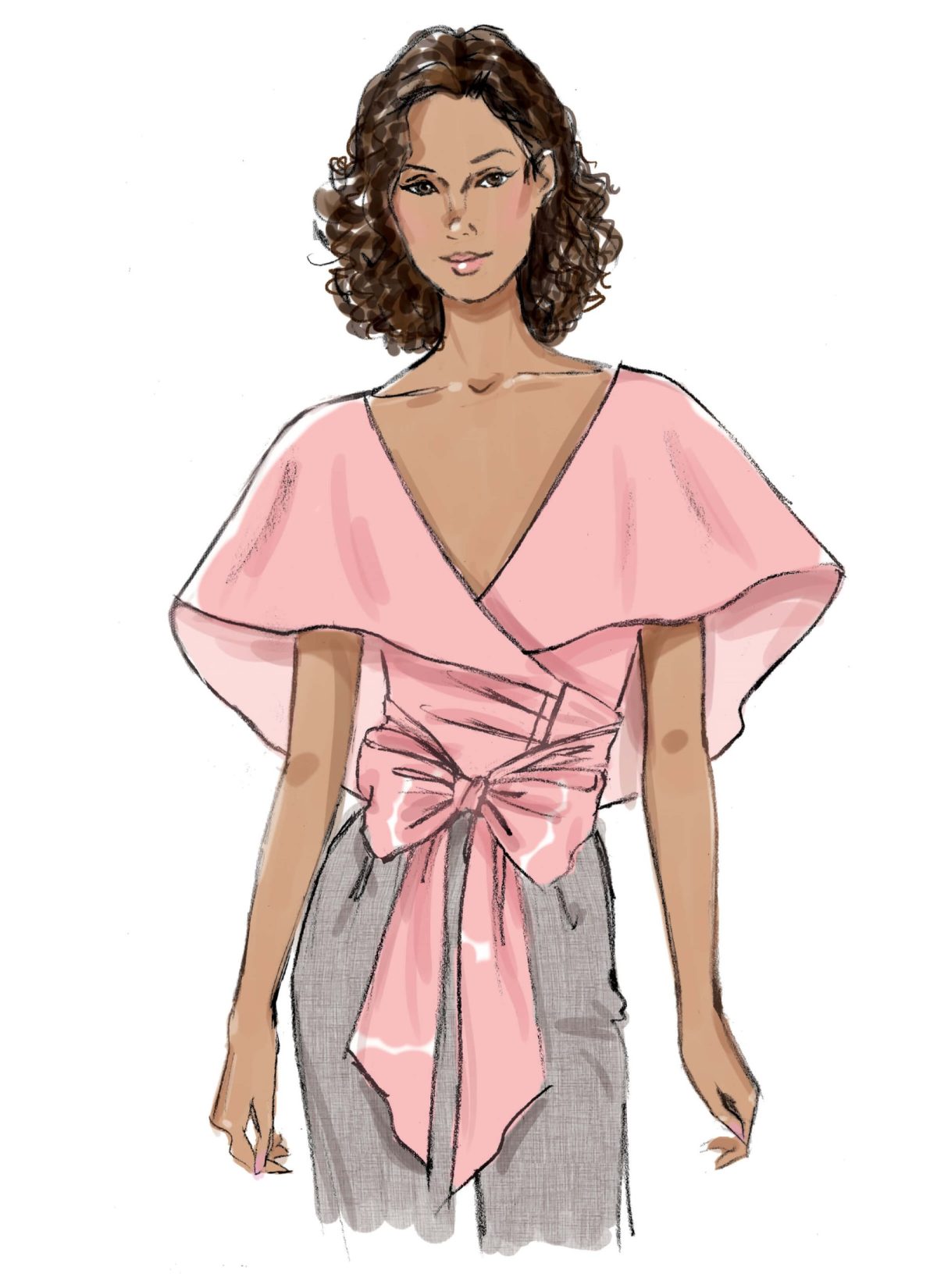 Vogue Patterns V9315 Misses' Top