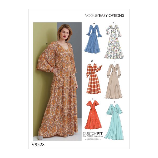 Vogue Patterns V9328 Misses' Dress